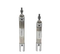 Doppio perno con perni Mini cilindro pneumatico Doppio effetto Stelo singolo CJ2D10 Alesaggio 10mm Corsa 5~200mm 1 pz(Stroke 150mm)