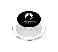 Doppio piacere di ingannare l'ingannatore Machiavelli citazione PopSockets PopGrip per MagSafe