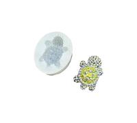 Doppio piano gamberetti soldi testudine elastomero cast per cottura colofonia gioielli cioccolato caramelle fare artigianato strumento Shellback gamberetti elastomero cast caramelle cioccolato