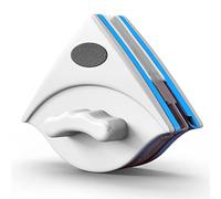 Doppio pulitore magnetico per finestre, Lavavetri magnetico bifacciale con corda di sicurezza da 2 metri for finestre alte(3~8mm)