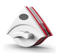 Doppio pulitore magnetico per finestre, Lavavetri magnetico bifacciale con corda di sicurezza da 2 metri for finestre alte(15~24mm)
