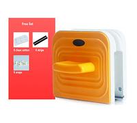 Doppio pulitore magnetico per finestre, Strumento for tergivetro regolabile for lavavetri magnetico multicolore 15-40 mm(B Orange 30~40mm)