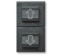 Interruttore unip_deviatore luminoso_pulsante_doppio puls_presa bip Ave 45 noire