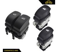 Doppio Pulsante AVG + 2 Bottoni AVD O Posteriore Alzacristallo per Clio 3 Twino