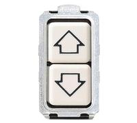 Doppio pulsante Bticino Magic con frecce 10A 5055/1