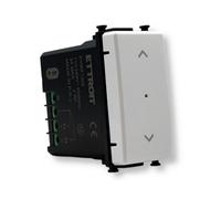 Doppio Pulsante con frecce Smart Tuya Wi-Fi bianco compatibile anche con Vimar Plana