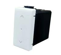 Doppio Pulsante con frecce Smart Tuya Zigbee bianco compatibile anche con Vimar Plana