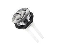 Doppio pulsante del bagno, Interruttore di ricambio for coperchio del serbatoio dell'acqua della cisterna del WC con pulsante di scarico doppio da 38 mm