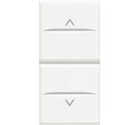 Bticino Axolute Doppio Pulsante Bianco HD4037