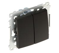 DOPPIO PULSANTE MOMENTANEO DP2.01/49-SIMON54 250V 10A