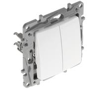 DOPPIO PULSANTE MOMENTANEO LE-764508 Niloe 230 V 6 A LEGRAND