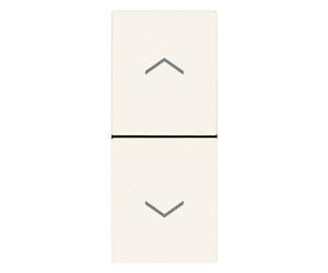 Doppio Pulsante per tapparelle Vimar Linea interbloccato Bianco 30062.B