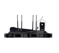 Doppio Radiomicrofono UHF Palmare + Bodypack Glemm - SET 7922PL