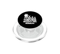 Doppio reddito Nessun bambino prospera senza figli Dink PopSockets PopGrip per MagSafe