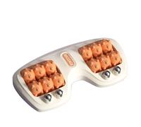 Doppio rullo portatile per massaggio ai piedi, massaggiatore per piedi per alleviare la fascite plantare, rullo muscolare profondo per alleviare lo stress e rilassarsi, strumento per massaggio ai