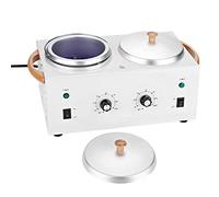 Doppio scaldacera Riscaldatore elettrico professionale Doppio set di temperatura regolabile per la pelle del viso