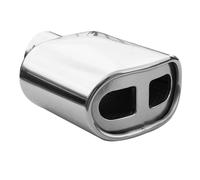 Doppio Scarico Finiture Punta Tubo Coda Per VW Golf Golf 5 4 3 V IV III Parati