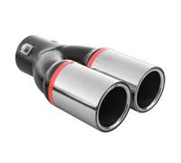 Doppio Scarico Finiture Punta Tubo Per VW Volkswagen Beetle Sacca EOS Golf 3