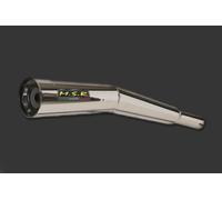 DOPPIO SCARICO OMOLOGATO MSR SILENZIATORE MOTO D'EPOCA HONDA GL 1200 GOLDWING BENTCONIC CAC