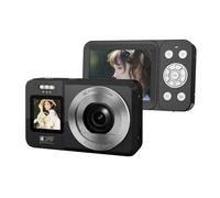 Doppio Schermo 4K Fotocamera Digitale 64MP Sensori Ottica 18X Zoom Compatti Design Per Principianti Fotografia Esterna Bilancio Friendly Fotocamera Digitale Per La Scuola