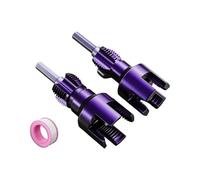 Doppio scopo 1/2 '' 3/4 '' Utensile per filettatura interna esterna per tubo Set di fustelle per rubinetto ad alta precisione con gambo esagonale Infila tubo a doppio scopo