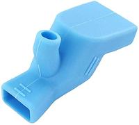 Doppio scopo ad alta elasticità del rubinetto del silicone Estensione del lavandino dei bambini Lavandino Bagno Cucina Lavandino Rubinetto Guida del rubinetto Extender (Blu) Durabilità