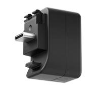 Doppio scopo di ricarica e microfono adattatore per action camera consente alimentazione continua e audio microfoni adattatore