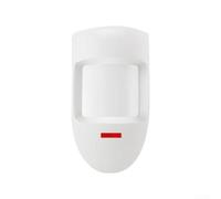 Doppio sensore di movimento PIR cablato rilevatore di allarme esterno per negozi di sicurezza domestica edifici per uffici ampia copertura 9-16 V DC (con supporto)