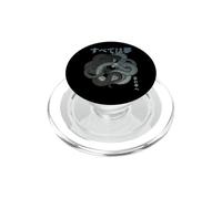 Doppio serpente - Yin Yang sogno giapponese Streetwear Art PopSockets PopGrip per MagSafe