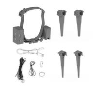 Doppio servo dispenser con posizionamento visivo e montaggio sicuro per 4 UAV esteso volo remoto contagocce sensibile alla luce