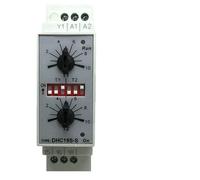 Doppio set ciclo di ripetizione Relè temporizzato for montaggio su guida DIN AC/DC24-230V Temporizzatore di ingresso DHC19S-S DHC 1 pezzo