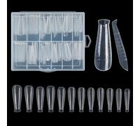 Doppio set di stampi per unghie per unghie in gel forma delle unghie linea francese adesivo acrilico forma delle unghie strumento manicure