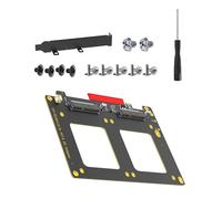 Doppio SFF8639 Solid Disk To PCIE 8X Scheda di Conversione Per L'Aggiornamento Del Computer E Adattatore Server Di Espansione