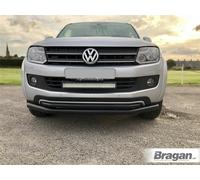 Doppio Spoiler Barra - Tipo B Per volkswagen amarok 2016 - 2023 Paraurti Nero