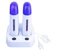 Doppio Stick Scaldacera a Rullo con Base 40W 2 Manipoli per Ceretta