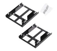 Doppio strato 2.5 a 3.5 pollici Hard Drive Adapter Staffa di montaggio in metallo per espandere lo storage in PC