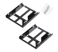 Doppio strato 2.5 a 3.5 pollici Hard Drive Adapter Staffa di montaggio in metallo per espandere lo spazio di archiviazione in PC SSD