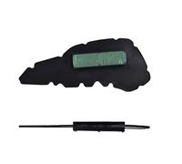 Doppio strato acciaio rinforzato Elemento filtro aria per moto 150cc adatto per Piaggio Medley 150 2020-2021 OEM 1A016566