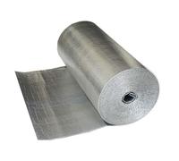 doppio strato di alluminio bolla riflettore termic Self-Adhesive Radiant Barrier Aluminium Bubble Foil Insulation Roll 1-10m(1x2m)