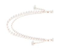 Doppio Strato Perle Nappe Catena Per Capezzoli Con A Cappio Eleganti Gioielli Corpo Non Penetranti Seni Pendenti Le Donne Accessori Lingerie Da Donna