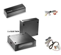 Doppio Subwoofer sottosedile + amplificatore per Renault Arkana Focal ISUB Tw...