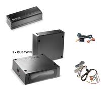 Doppio Subwoofer sottosedile + amplificatore per Volkswagen Tiguan 1^ 07-11 F...