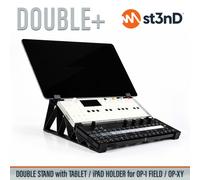 DOPPIO SUPPORTO con TABLET / SUPPORTO IPAD per Teenage Engineering OP-1 Field /
