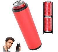 Doppio supporto tattico per lattine di ricarica, sistema ultra freddo, sottile e facile da tenere in mano per lattine di bevande da 350 ml, manicotto isolante tattico d'assalto, supporto per bevande