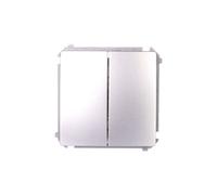 Doppio tasto fisso, bicircolare: 2 Simon Basic BMP2.01/43