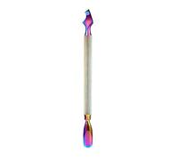 Doppio Termed Pusher Romover Cuticola Manicure Pedicure Nail Cleaner C Popolare E PraticoDurevole e ingegnoso
