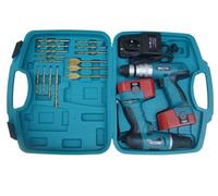 Doppio Trapano avvitatore a batteria 18V in valigetta