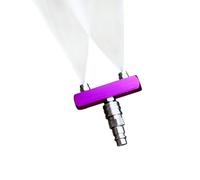 Doppio ugello 2 in 1 per idropulitrice con attacco rapido da 1/4" - Doppio ugello spray con angolo di 40° per una pulizia efficiente delle superfici di terrazzo auto facciata vialetto