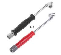 Doppio Ugello Ingrassatore Ad Aria 2 In 1 Con Manometro Per Pneumatici Auto