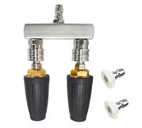 Doppio ugello Turbo e punte della rondella di potenza 2 in 1 accessori 4000 PSI 4 pollici Quick Connect